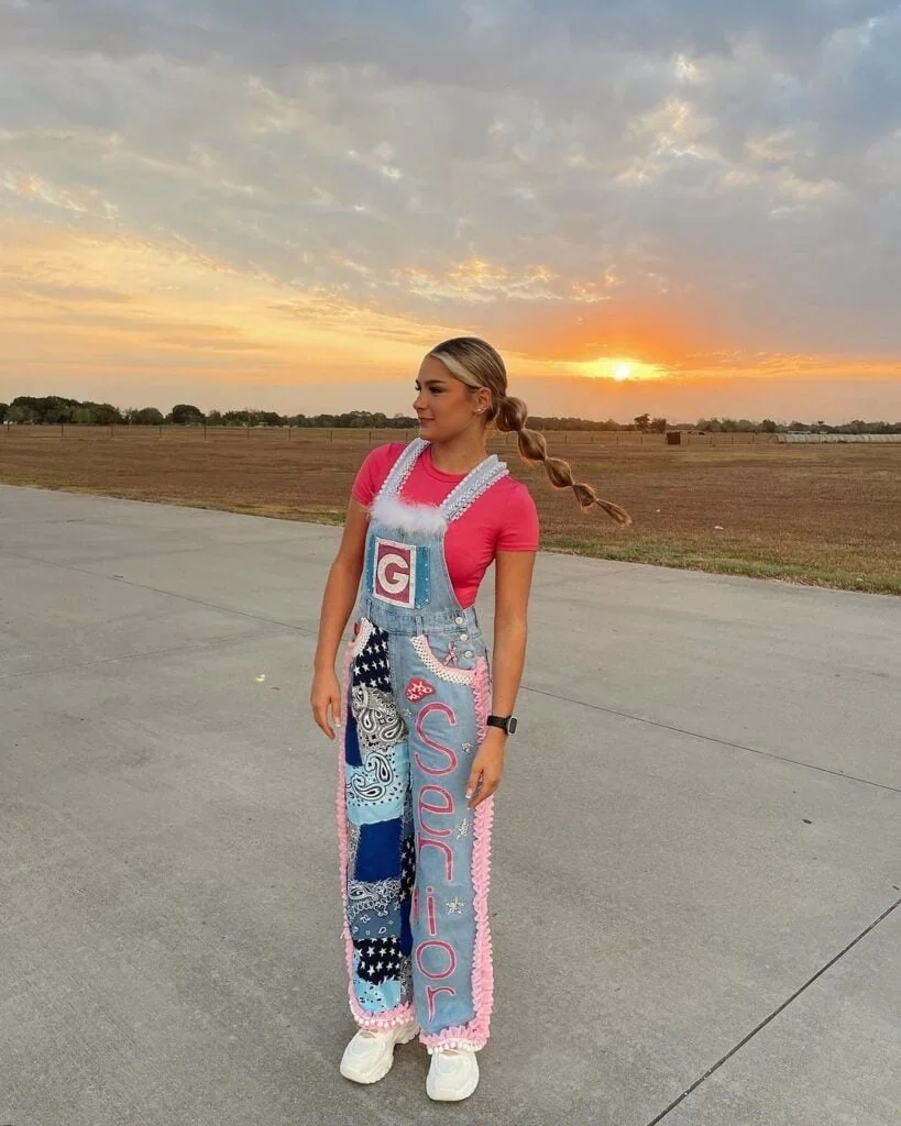 27 CUTE AND CREATIVE SENIOR OVERALLS IDEAS TO DIY - Stylin by Sarita
